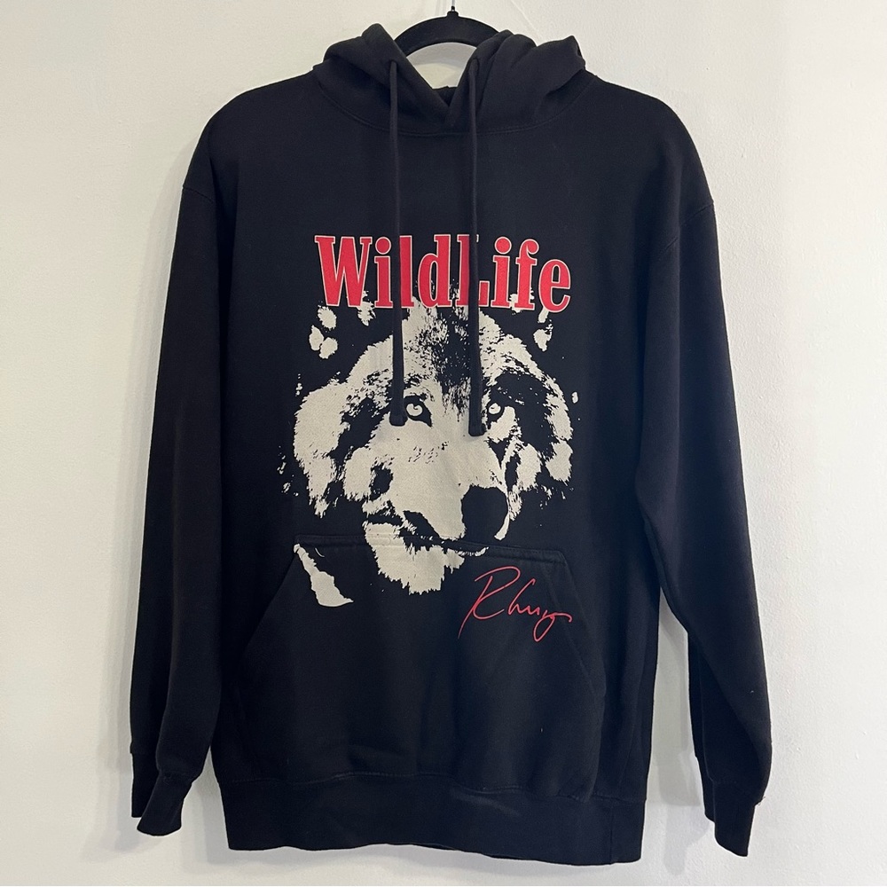 Rhuigi Wolf Wildlife Pullover Hoodie